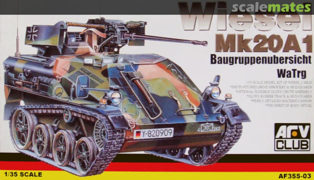 Boxart Wiesel Mk20A1 AF35S-03 AFV Club