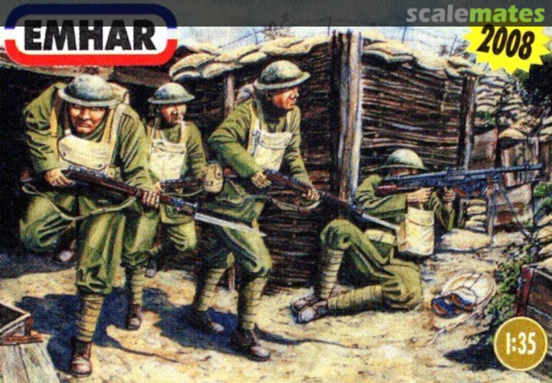 Boxart WW1 Infantry 'Doughboys' EM3509 EMHAR