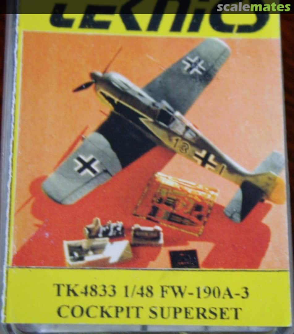 Boxart Fw190A-3 Cockpit Superset TK4833 Teknics