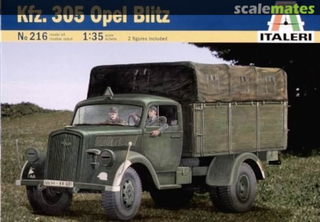 Boxart Kfz. 305 Opel Blitz 216 Italeri