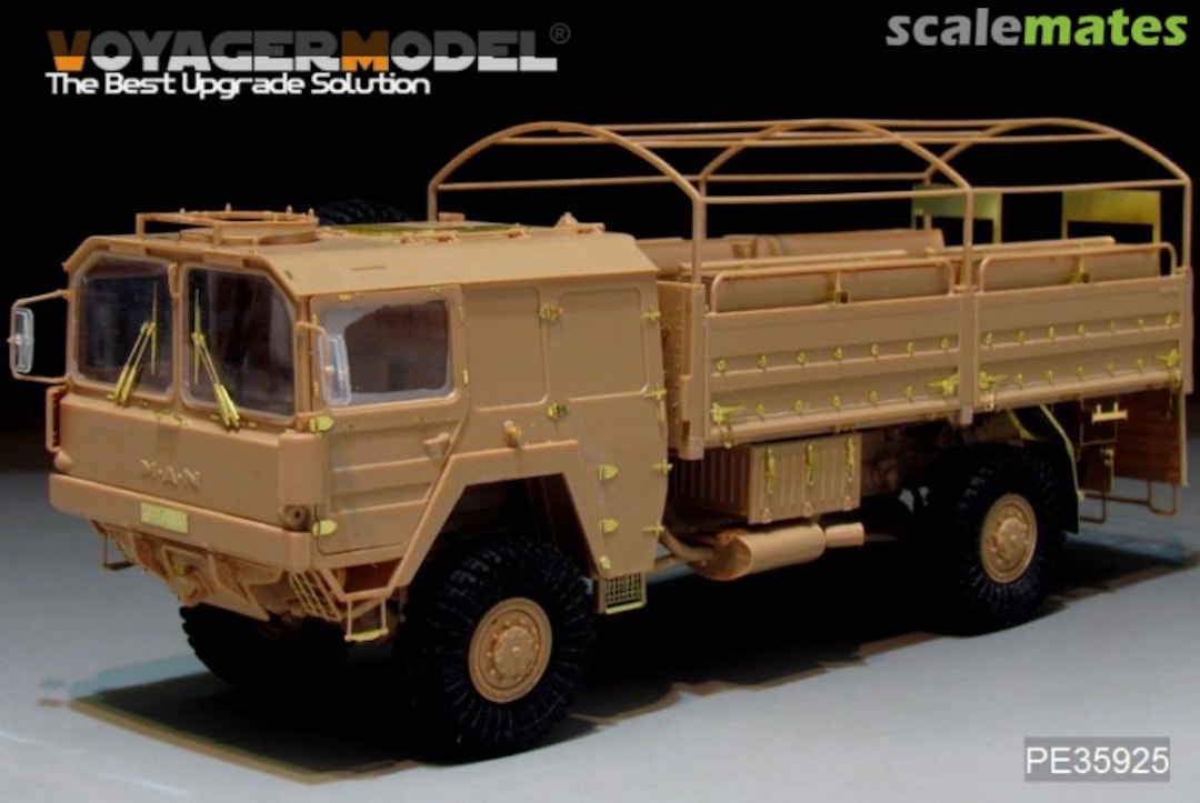 Boxart Modern German LKW 5t mil gl PE35925 Voyager Model