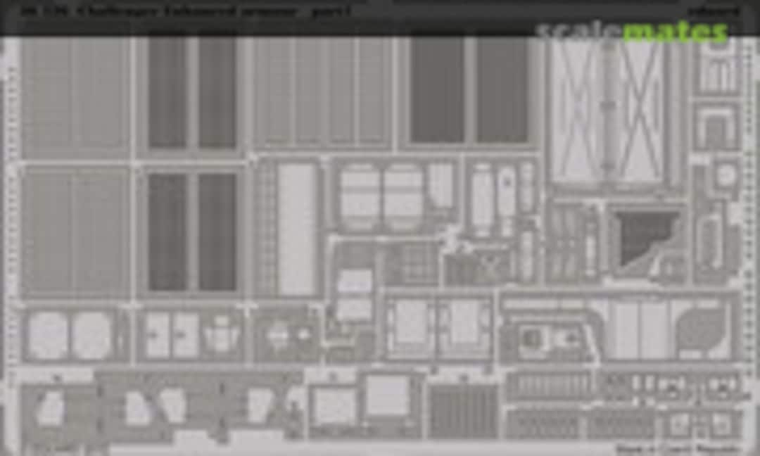 1:35 Challenger 2 Enhanced armour (Eduard 36126)