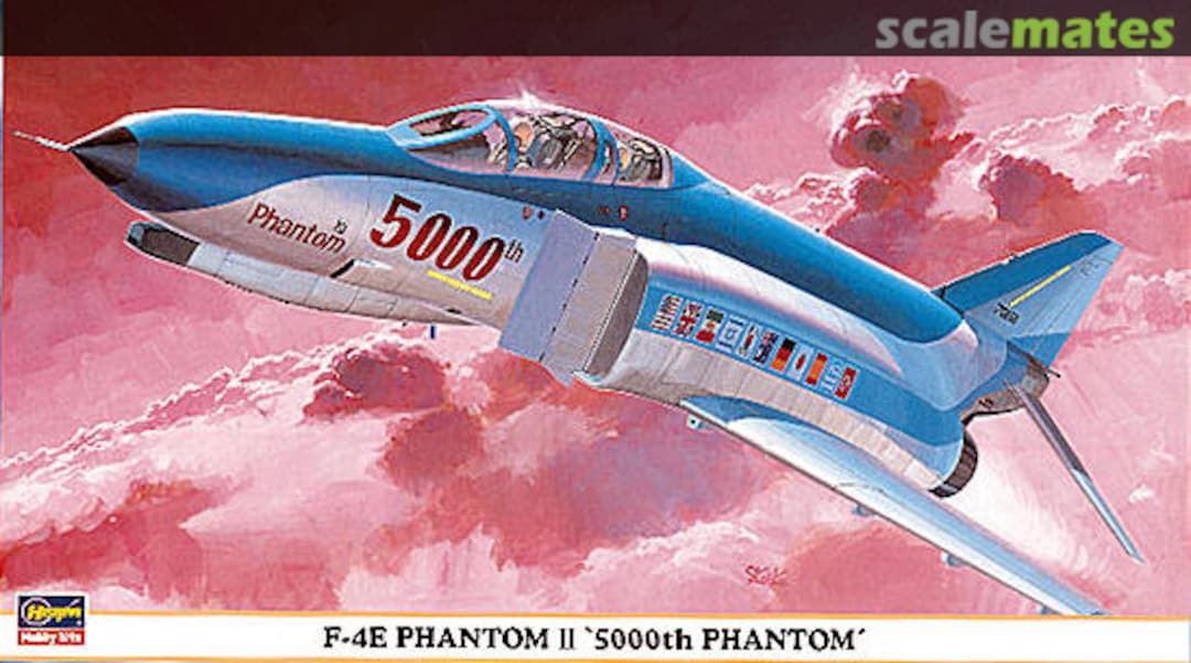 Boxart F-4E Phantom II `5000th Phantom´ 00158 Hasegawa