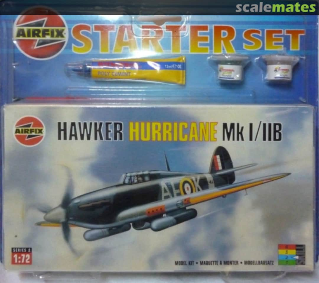 Boxart Hawker Hurricane Mk I/IIB 92042 Airfix