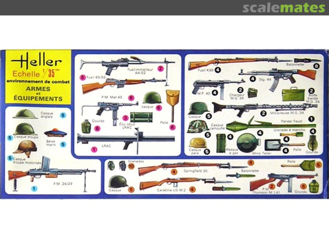 Boxart Armes et équipements 132 Heller