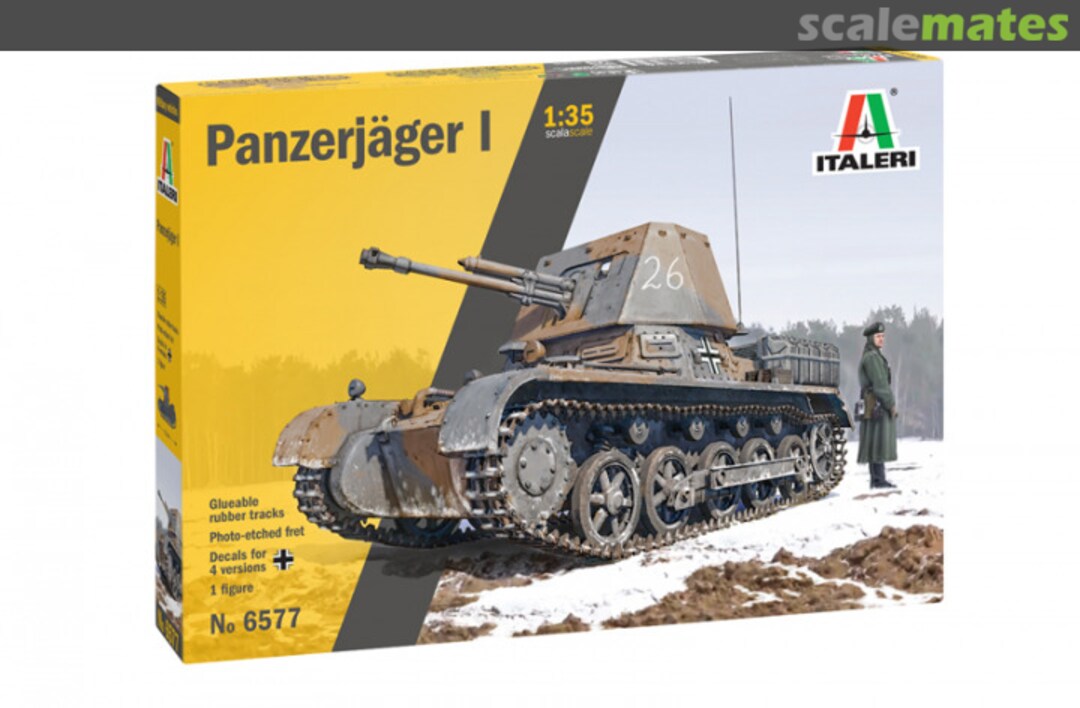 Boxart Panzerjäger I 6577 Italeri