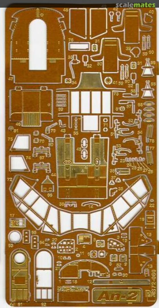 Boxart Antonov An-2 (interior) S72-060 Part