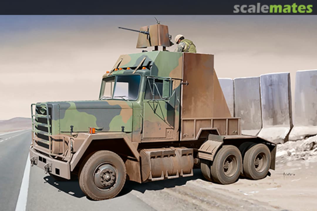 Boxart M915 Gun Truck 01084 Trumpeter