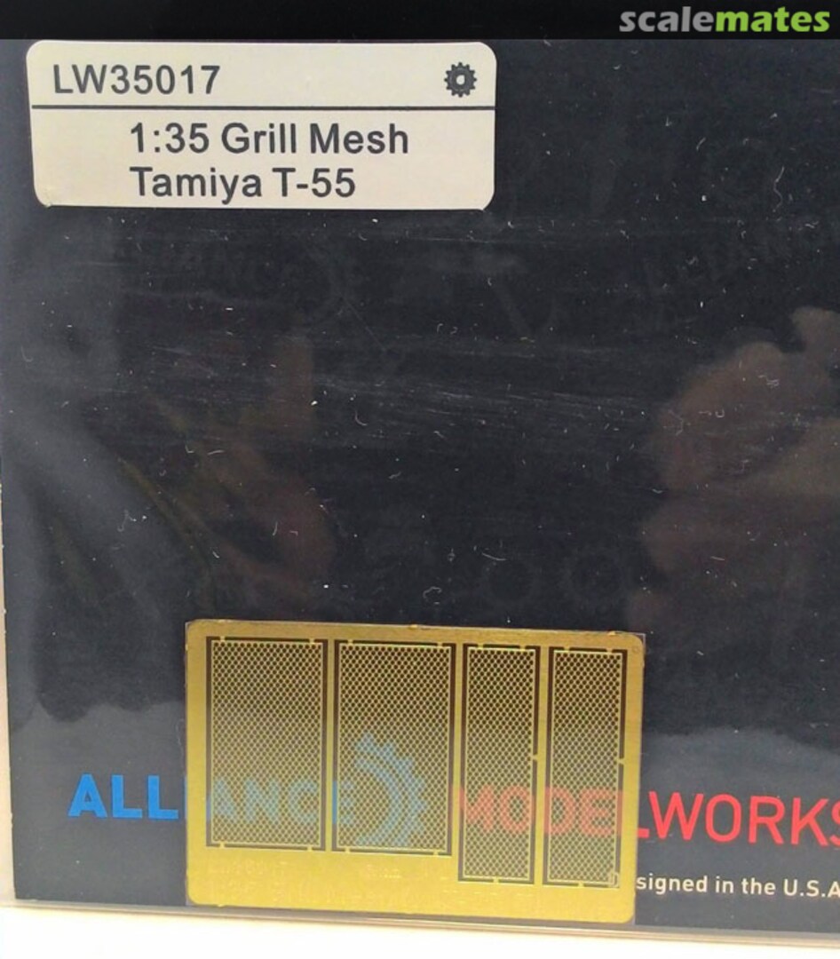 Boxart T-55 Grill Mesh LW35017 Alliance Model Works