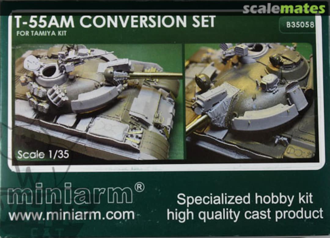 Boxart T-55AM Conversion Set (for Tamiya) B35058 Miniarm