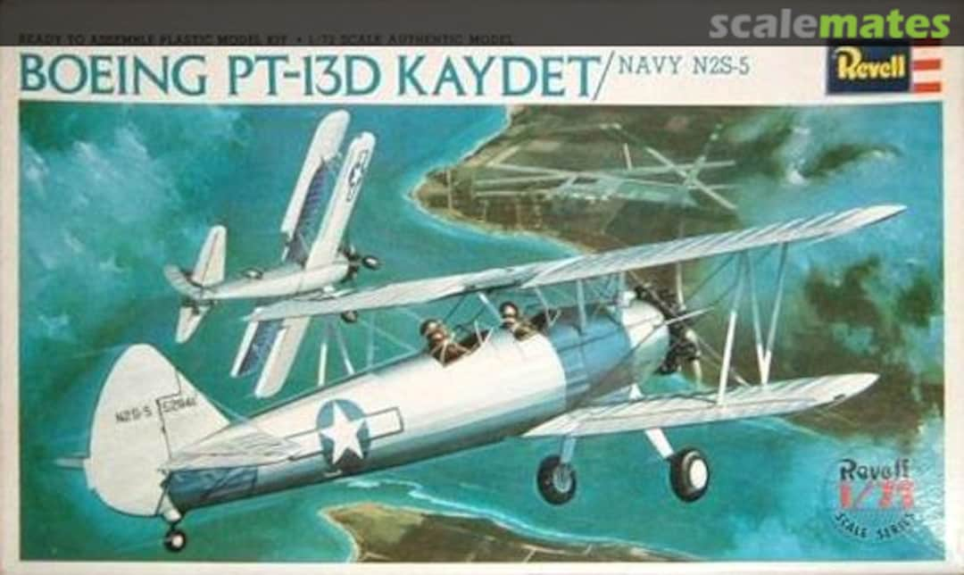 Boxart Boeing PT-13D Kaydet / Navy N2S-5 H-649 Revell Japan