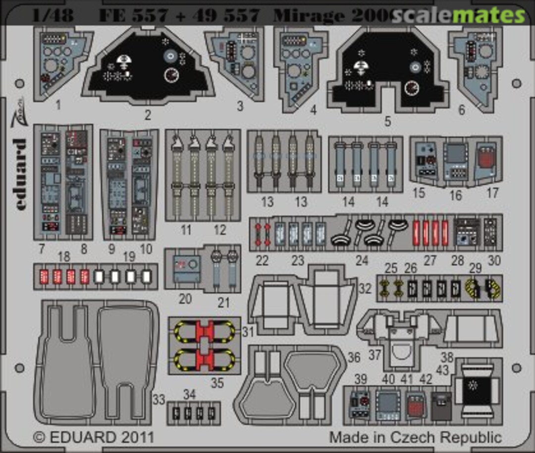 Boxart Mirage 2000N interior S.A. 49557 Eduard