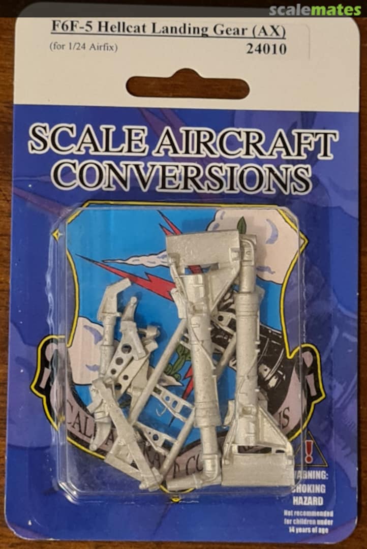 Boxart Grumman F6F-5 Hellcat - White Metal Landing Gear 24010 Scale Aircraft Conversions