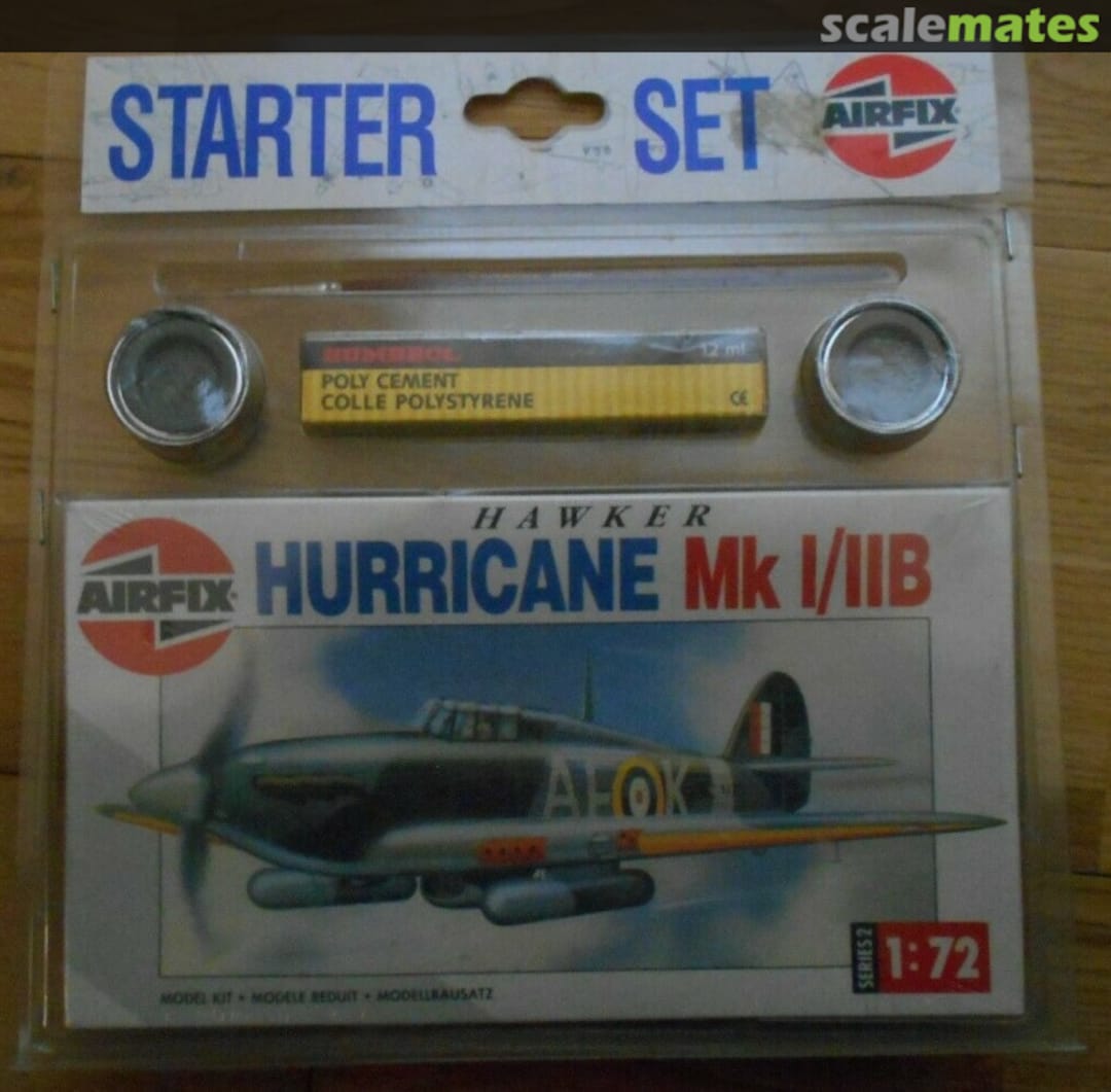 Boxart Hawker Hurricane Mk I/IIB 02042 Airfix