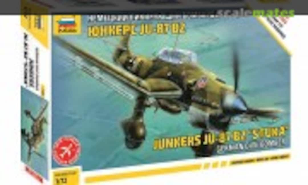 1:72 Junkers Ju-87 B2 Stuka (Zvezda 7306)