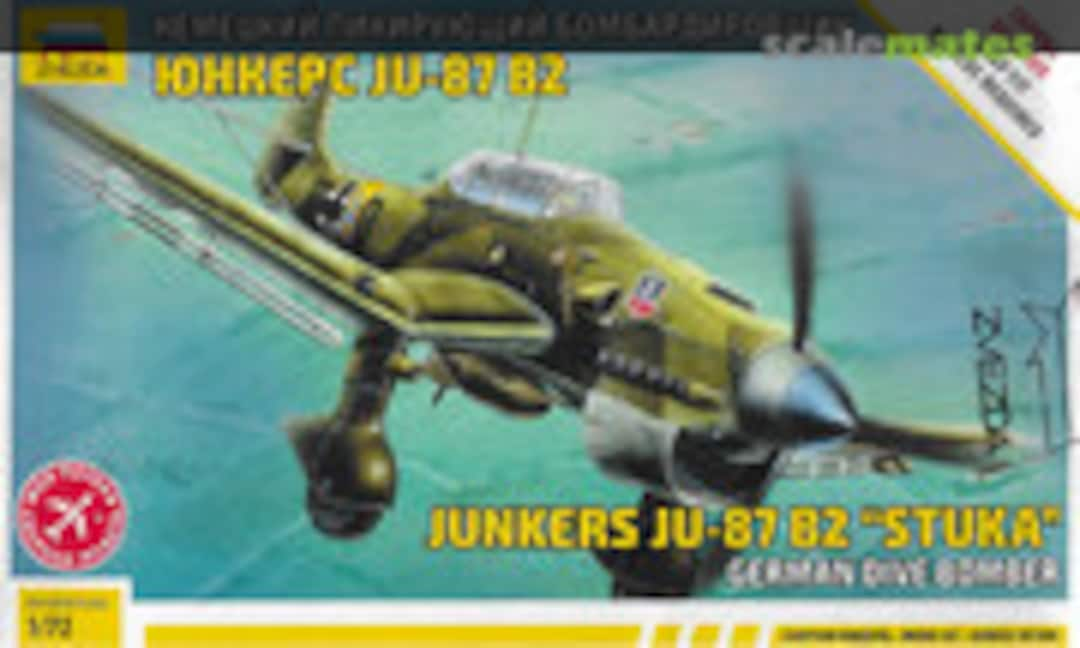 1:72 Junkers Ju-87 B2 Stuka (Zvezda 7306)