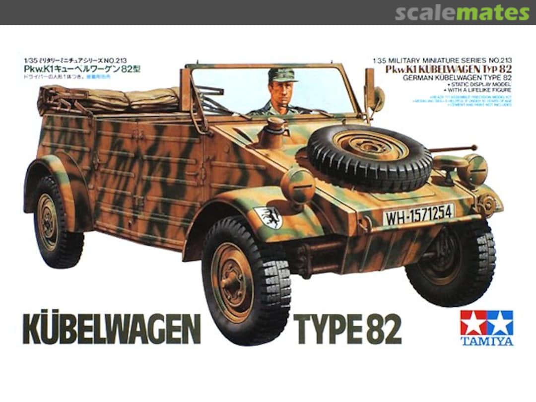 Boxart Kübelwagen Type 82 35213 Tamiya