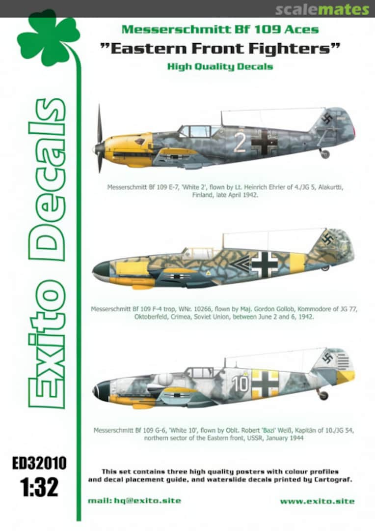 Boxart Eastern Front Fighters ED32010 Exito Decals