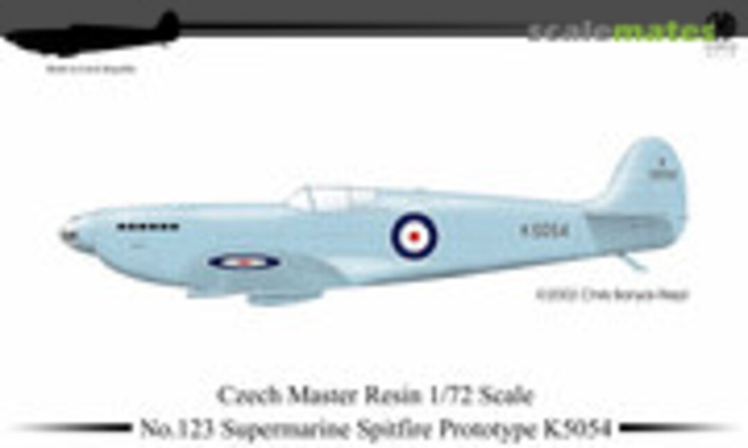 1:72 Supermarine Spitfire Prototype K5054 (CMR CMR-123)