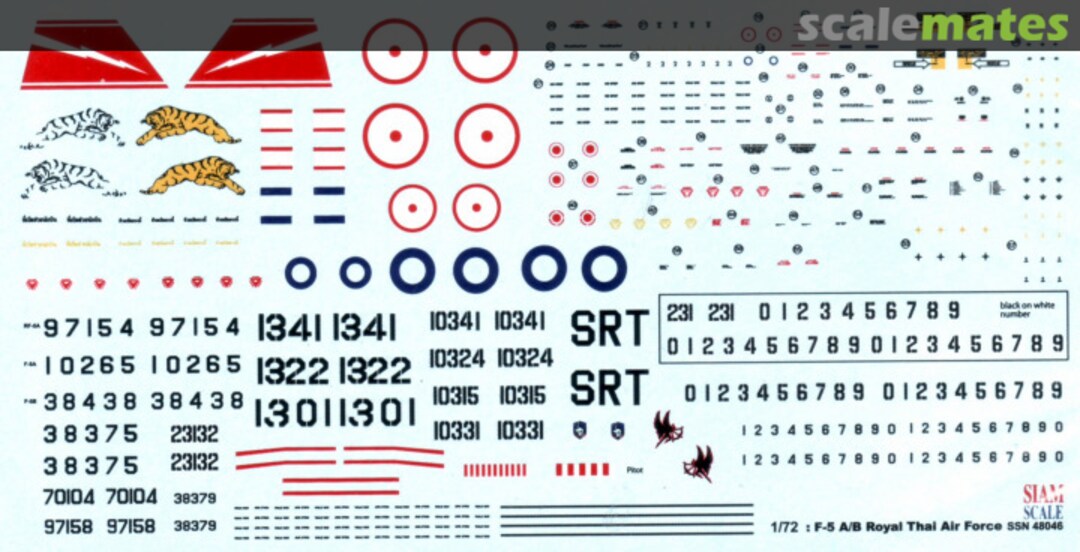 Boxart F-5A/B 72047 Siam Scale