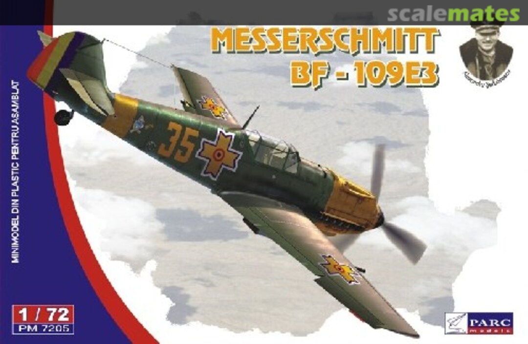 Boxart Messerschmitt Bf-109E3 PM 7205 Parc Models