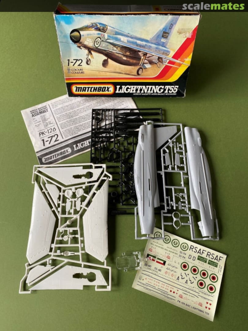 Contents Lightning T55 PK-126 Matchbox