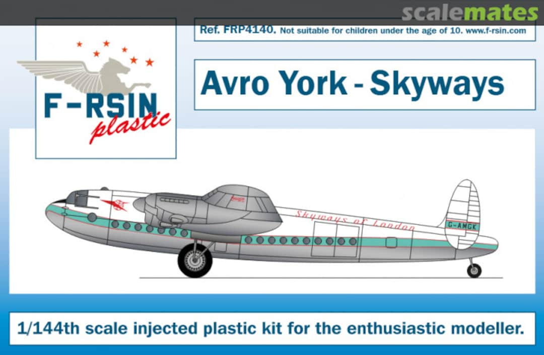 Boxart Avro York - Skyways of London FRP4140 F-RSIN