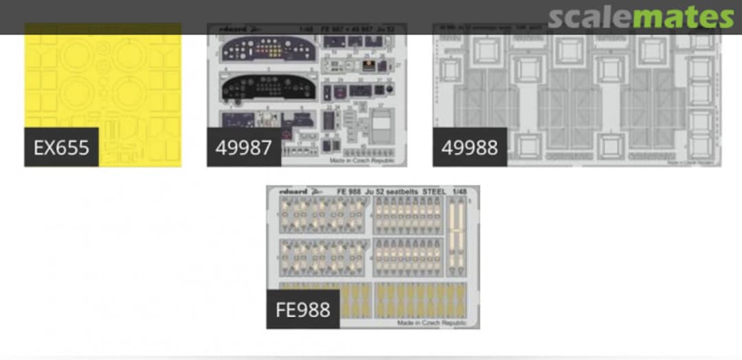 Contents Ju 52 BIG49229 Eduard