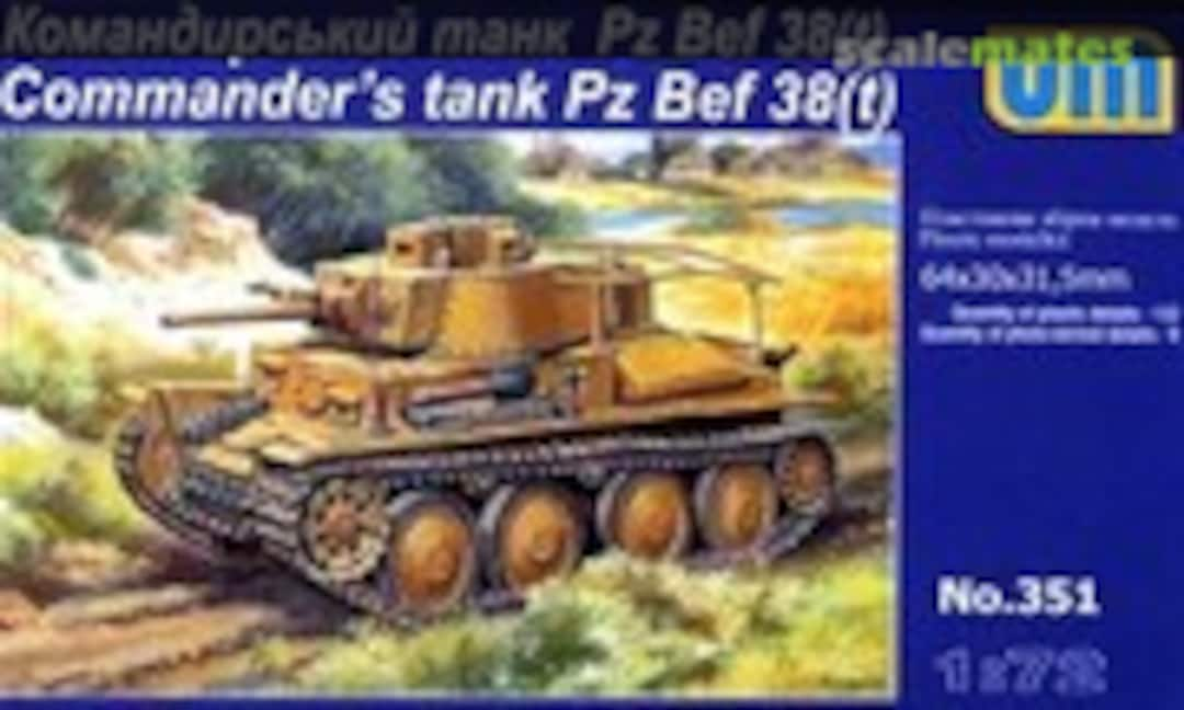 1:72 Pz Bef 38(t) (UM  351)