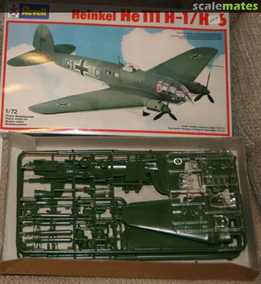 Contents Heinkel He 111 H-1/H-6 4335 Revell/ceji