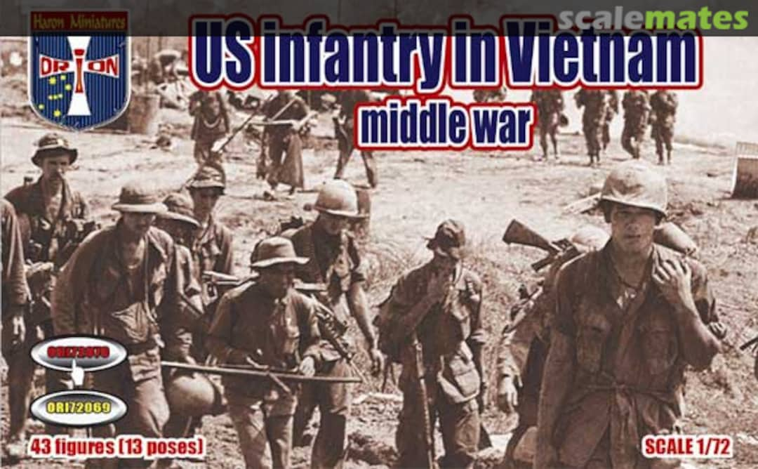 Boxart US Infantry in Vietnam (mid war) ORI 72070 Orion/Haron