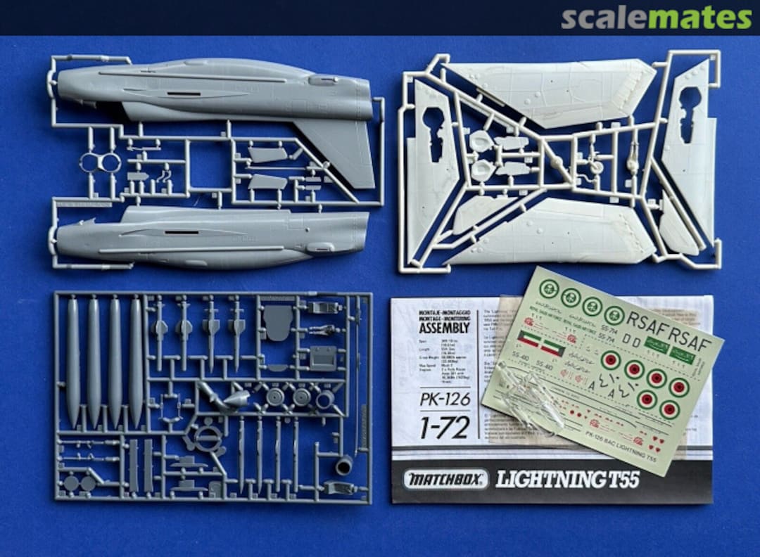 Contents Lightning T55 PK-126 Matchbox