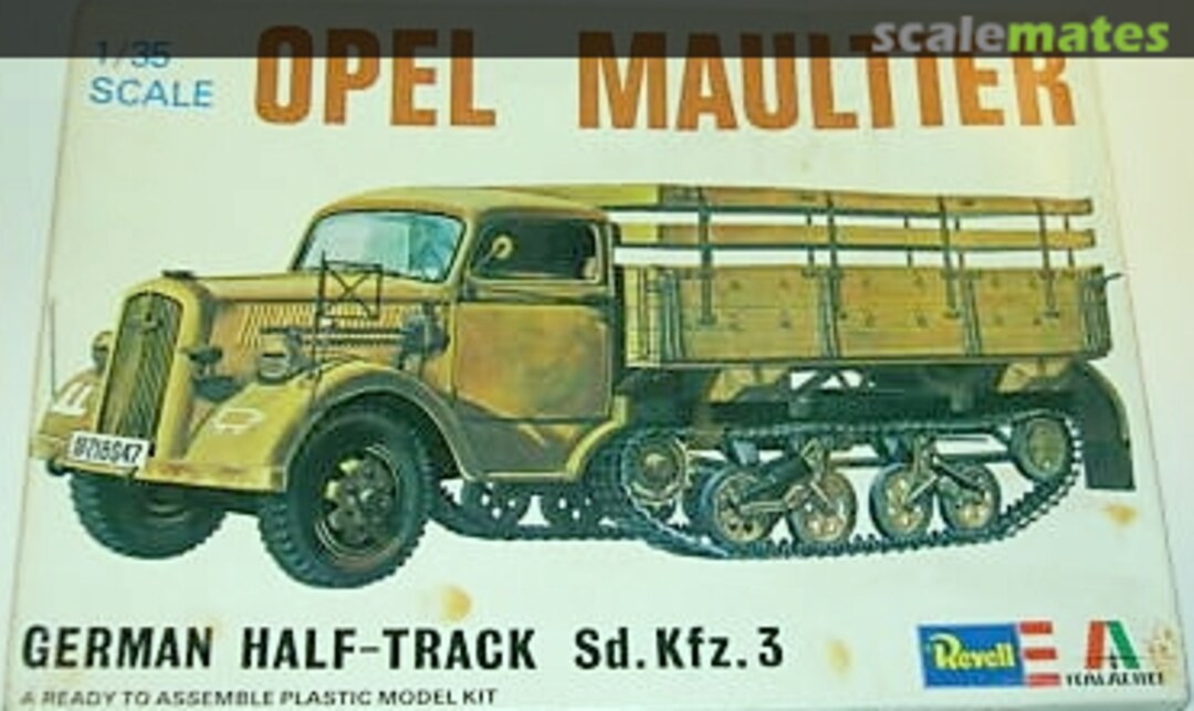 Boxart Opel Maultier H-2116 Revell/Italaerei