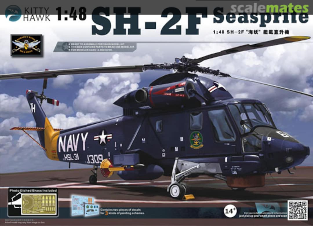 Boxart SH-2F Seasprite KH80122 Kitty Hawk