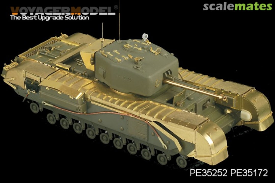 Boxart British Churchill Mk.IV Infantry Tank Basic PE35252 Voyager Model