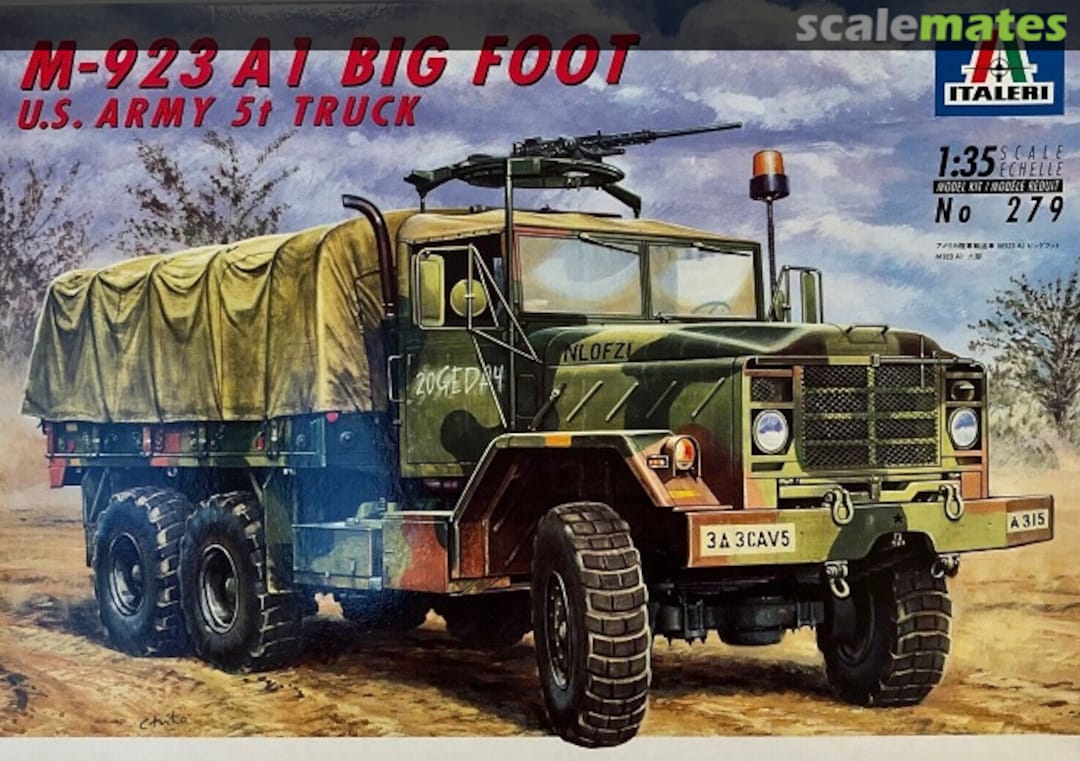 Boxart M-923 A1 BIG FOOT 279 Italeri