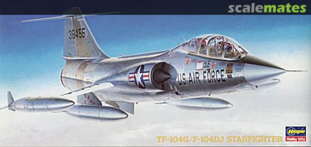 Boxart TF-104G/F-104DJ Starfighter 02818 Hasegawa