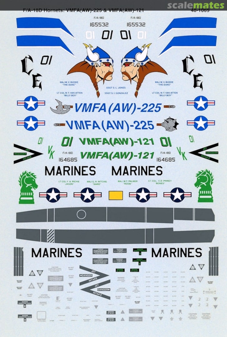 Boxart F/A-18D Hornets 48-1069 SuperScale International