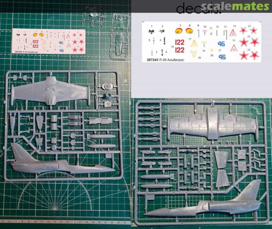 Contents L-39 Albatros 207243 Modelist