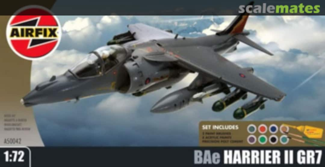 Boxart BAe Harrier II GR7 A50042 Airfix