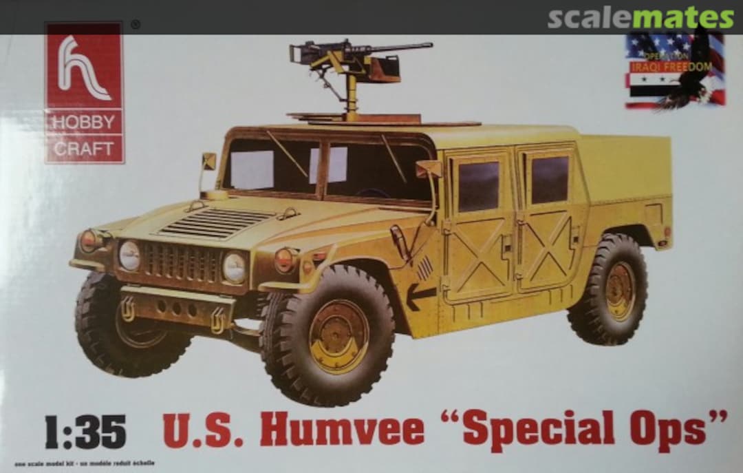 Boxart U.S. Humvee "Special Ops" HC6011 Hobbycraft