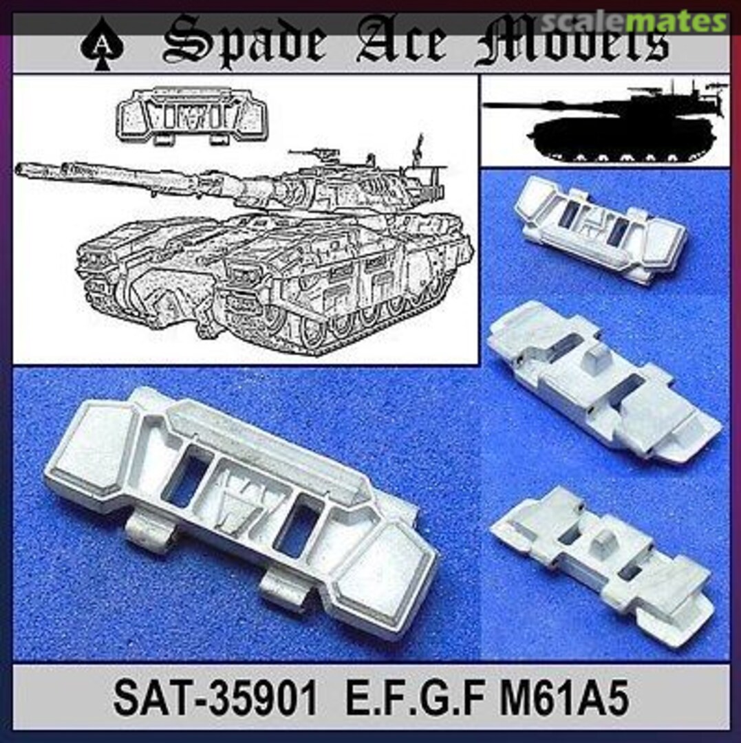 Boxart Metal Track E.F.G.F M61A5 SAT-35901 Spade Ace Models