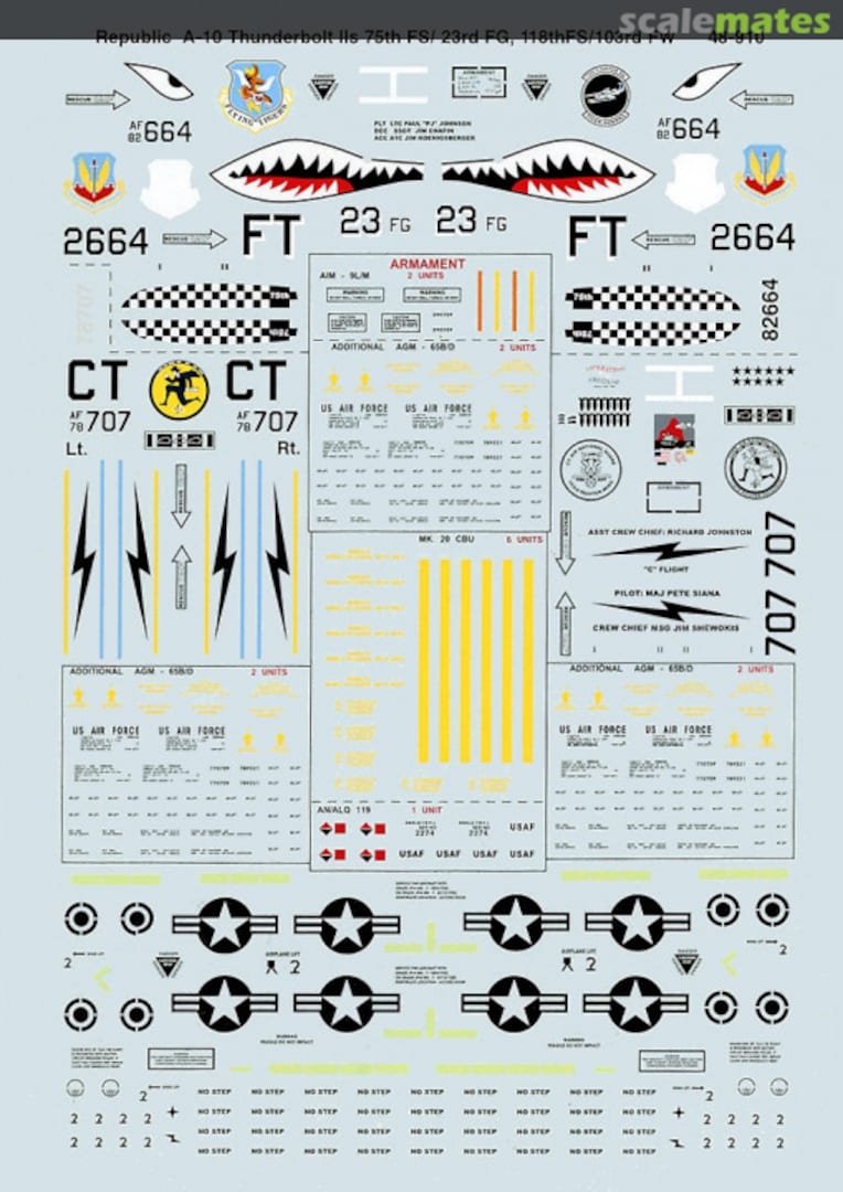 Boxart A-10A Thunderbolt II 48-0910 SuperScale International