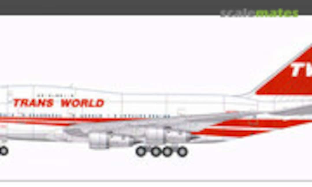 1:144 Boeing 747 SP-31 Pratt &amp; Whitney JTD9 Engines (Welsh Models SL326)