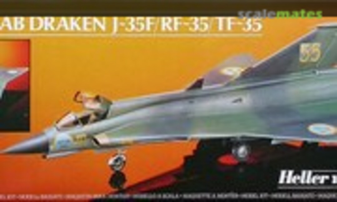 1:72 Saab Draken J-35F/RF-35/TF-35 (Heller Humbrol 80255)