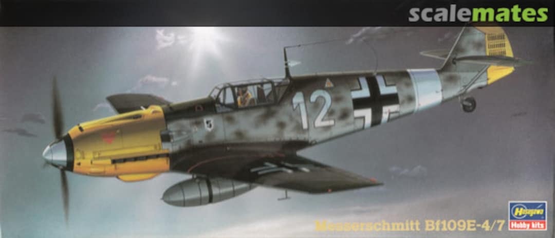 Boxart Messerschmitt Bf 109E-4/7 51309 Hasegawa