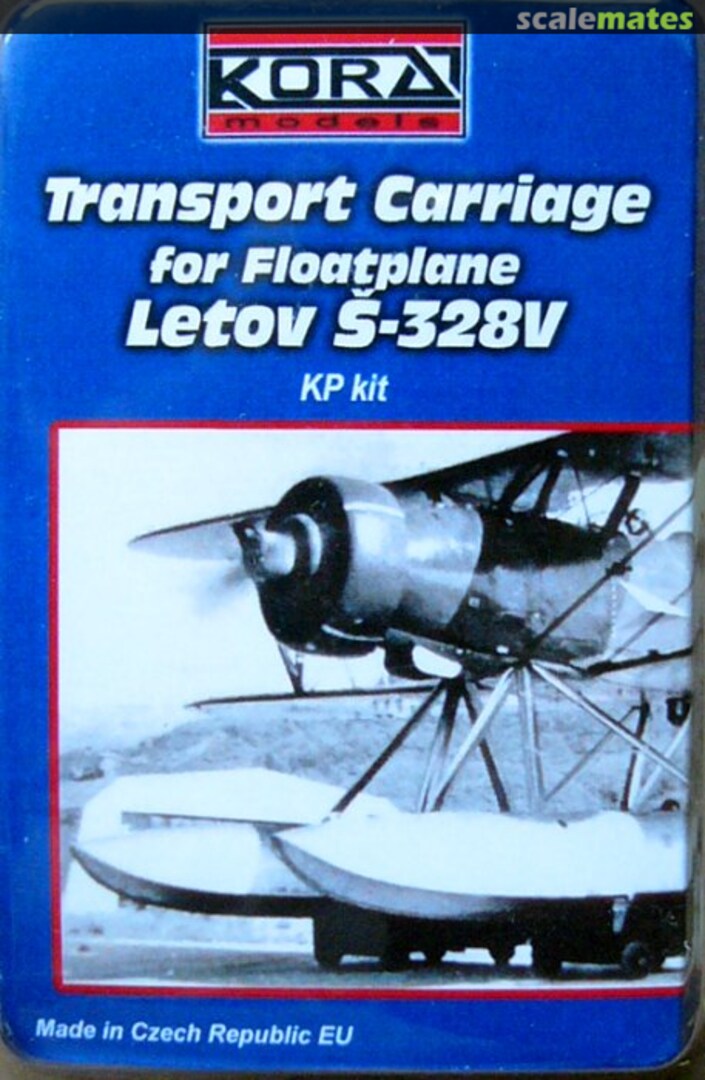 Boxart Transport Carriage for Floatplane Letov Š-328V C7209 Kora Models