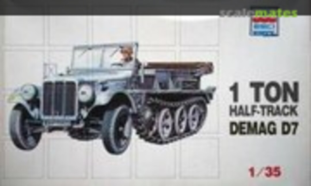 1:35 1 Ton Half-track Demag D7 (ESCI/ERTL 5007)