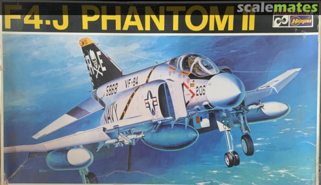 Boxart F-4J Phantom II 1216 Minicraft Hasegawa