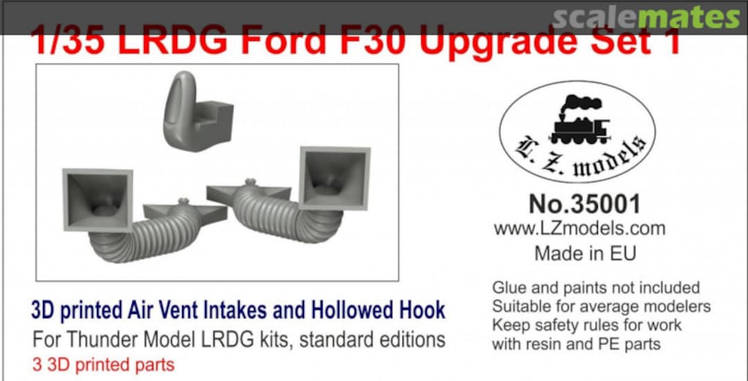 Boxart LRDG Ford F30 Upgrade set 1 35001 L.Z. Models